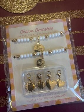 Mama & Mini Charm Bracelet Set – Matching Accessory Duo